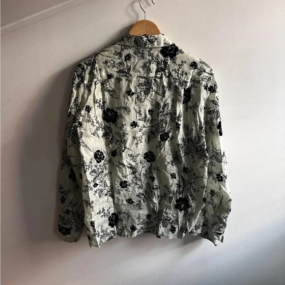 Bode Floral Long Sleeve Shirt